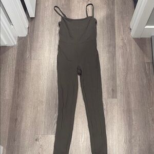 Olive Green Women's Jumpsuit